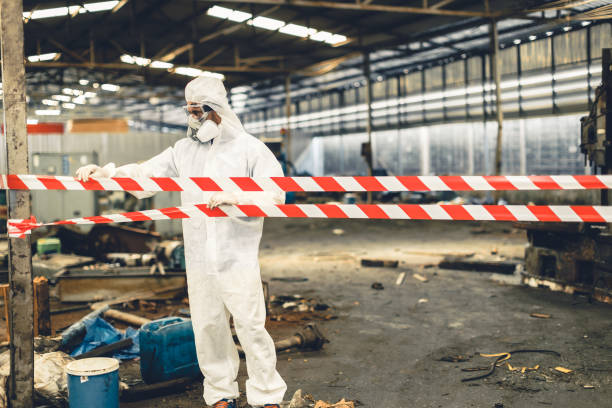 Professional Biohazard technician working in Sun City, AZ